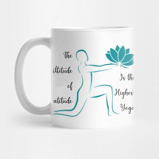 Yoga Gratitude Mug